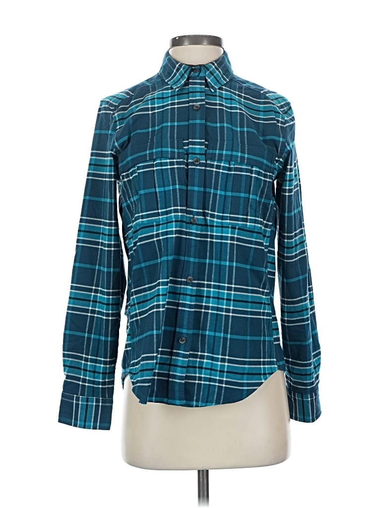 Pre-owned Eddie Bauer Cardigan Sweater In Blue