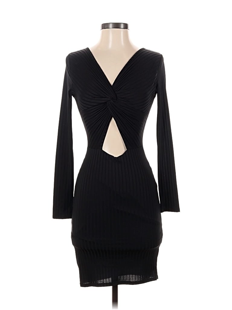 Pre-owned Fashion Nova Cocktail Dress In Black
