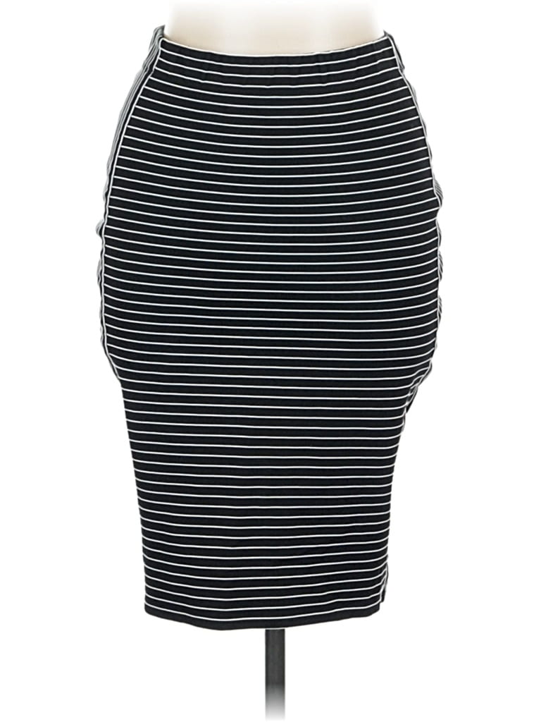 Pre-owned Max Studio Casual Skirt In Black