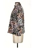 Veronica Beard Animal Print Pink Long Sleeve Silk Top Size 4 - photo 5