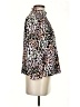 Veronica Beard Animal Print Pink Long Sleeve Silk Top Size 4 - photo 4