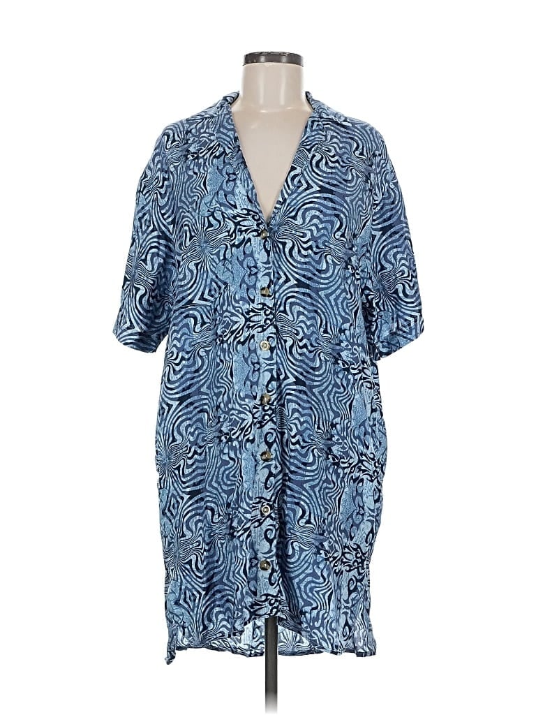 Pre-owned Urban Outfitters Casual Dress In Blue