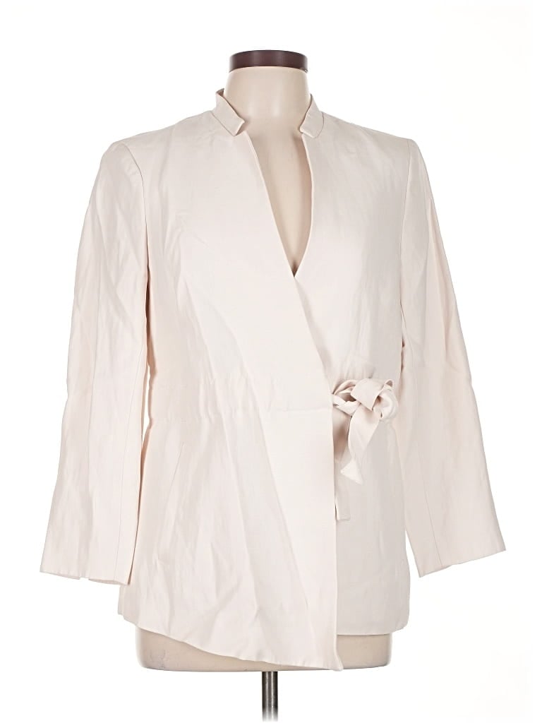 Pre-owned Banana Republic Heritage Collection Blazer Jacket In White