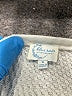 Blue Rain Color Block Blue Pullover Sweater Size S - photo 7