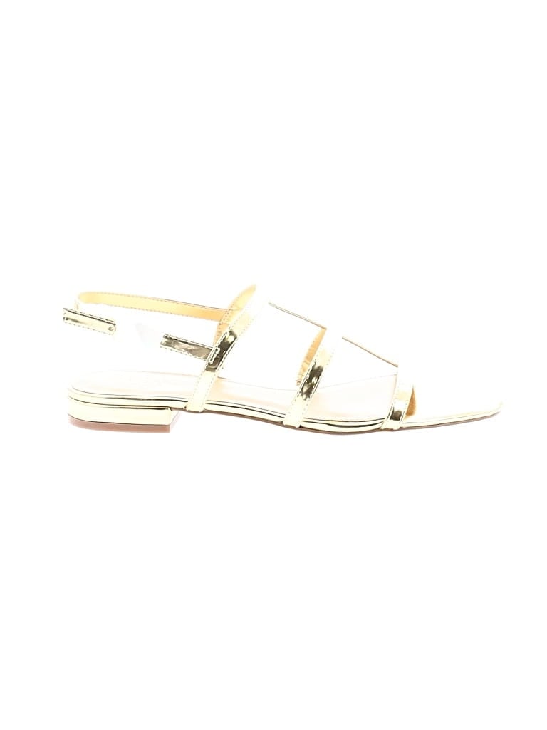 Pre-owned J.crew Factory Store Sandals In Silver