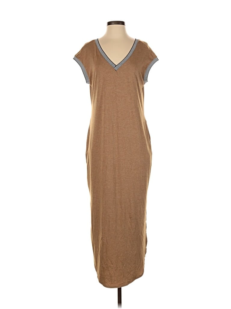 Pre-owned Merokeety Casual Dress In Brown