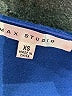Max Studio Solid Blue Casual Dress Size XS - photo 7