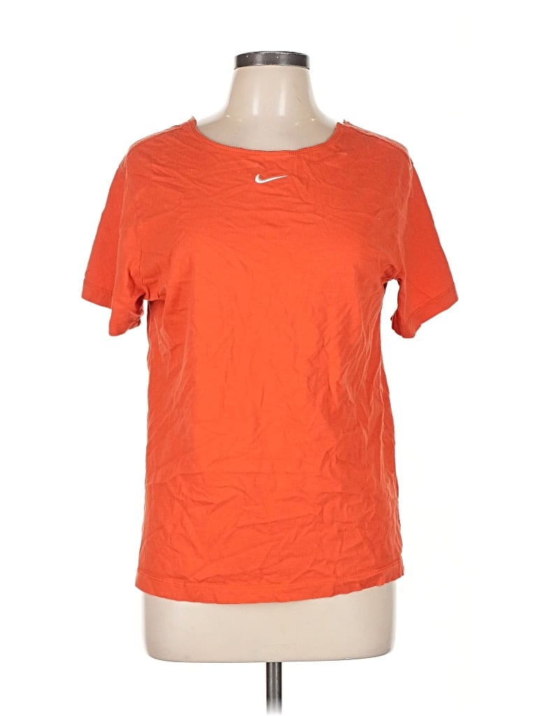Pre-owned Assorted Brands Active T-shirt In Orange