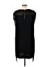 Cooper & Ella 100% Polyester Solid Black Casual Dress Size L - photo 2