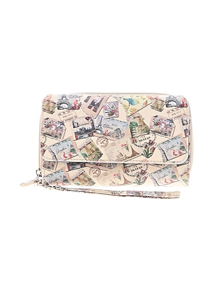 Pre-owned Unbranded Wristlet In White