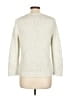 Theory Tweed Ivory Pullover Sweater Size L - photo 2
