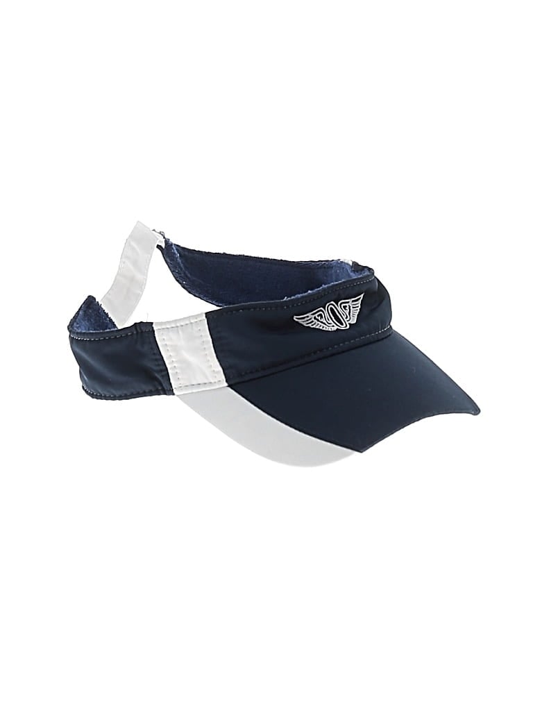 Pre-owned Assorted Brands Visor In Blue