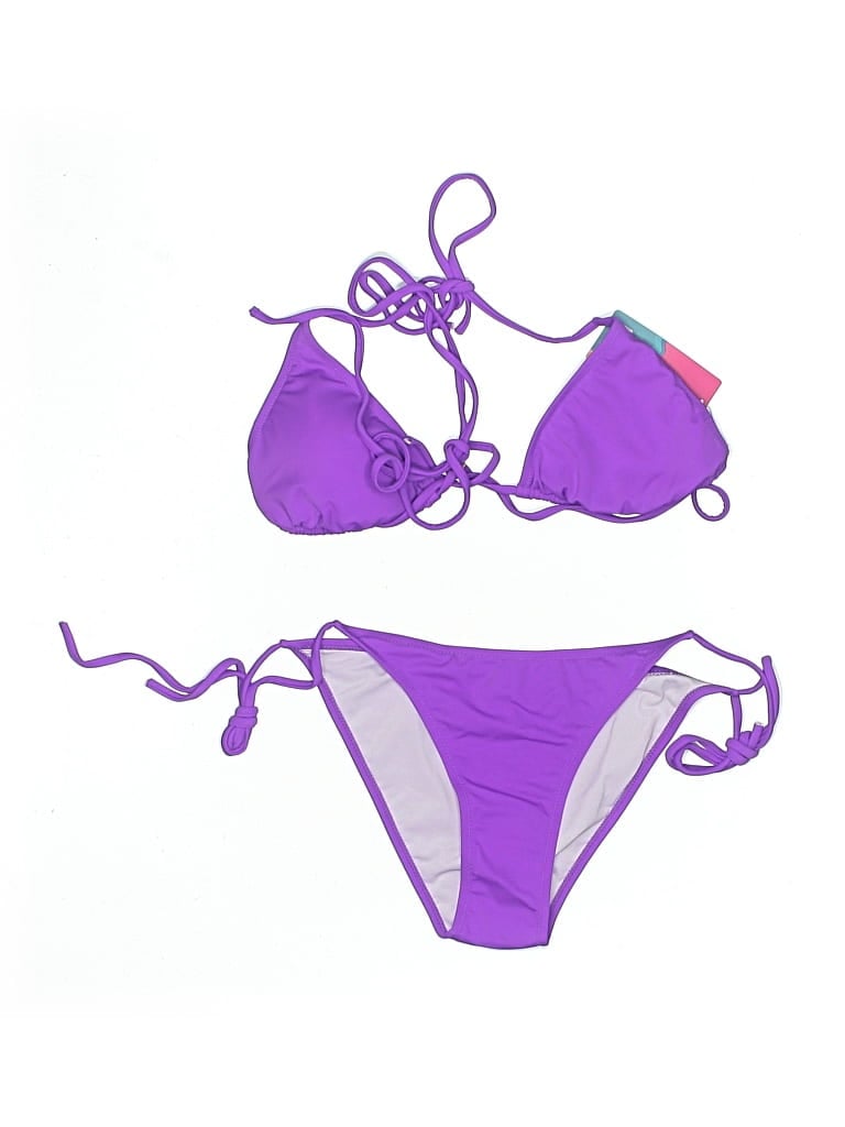Berna Two Piece Swimsuit In Purple