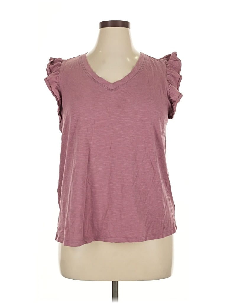 Pre-owned Maurices Sleeveless T-shirt In Pink