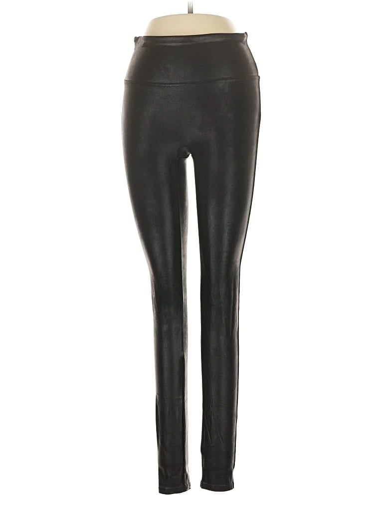 Pre-owned Spanx Active Pants In Black