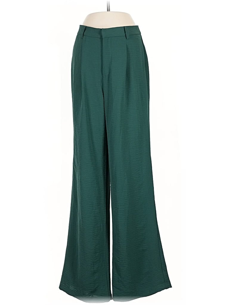 Pre-owned Fashion Nova Dress Pants In Green