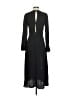 Babaton 100% Polyester Solid Black Casual Dress Size 2 - photo 2