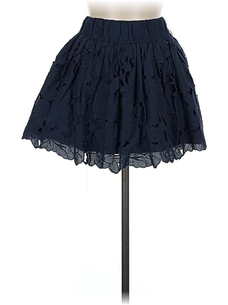Pre-owned Abercrombie & Fitch Casual Skirt In Blue