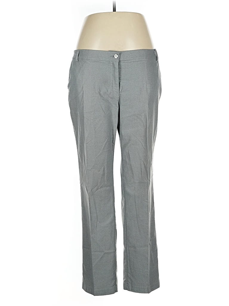 Pre-owned Lady Hagen Dress Pants In Gray