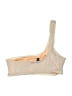 Triangl Tweed Tan Swimsuit Top Size XS - photo 2