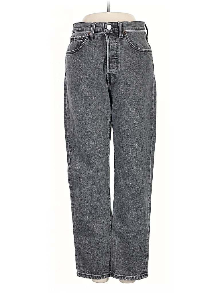 Pre-owned Levi's Jeans In Gray