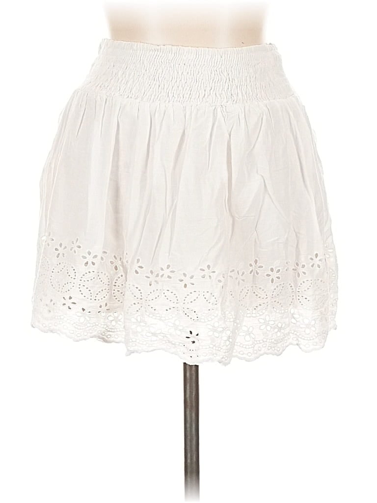 Pre-owned Nolita Casual Skirt In White