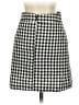 Assorted Brands Checkered-gingham Black Casual Skirt Size S - photo 2