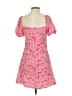 Glamorous 100% Polyester Hearts Pink Casual Dress Size XS - photo 2