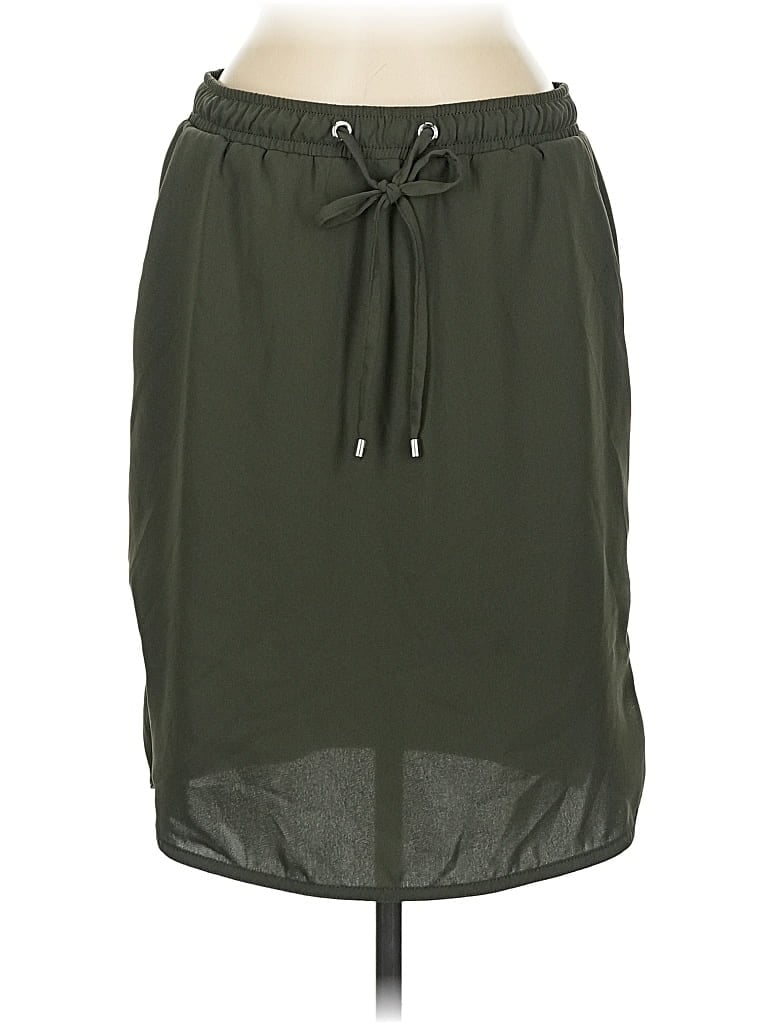 Pre-owned Ann Taylor Casual Skirt In Green