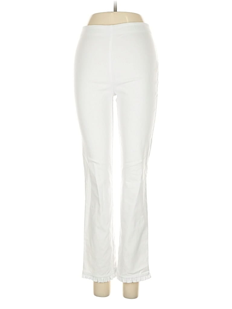 Pre-owned Sara Campbell Active Pants In White
