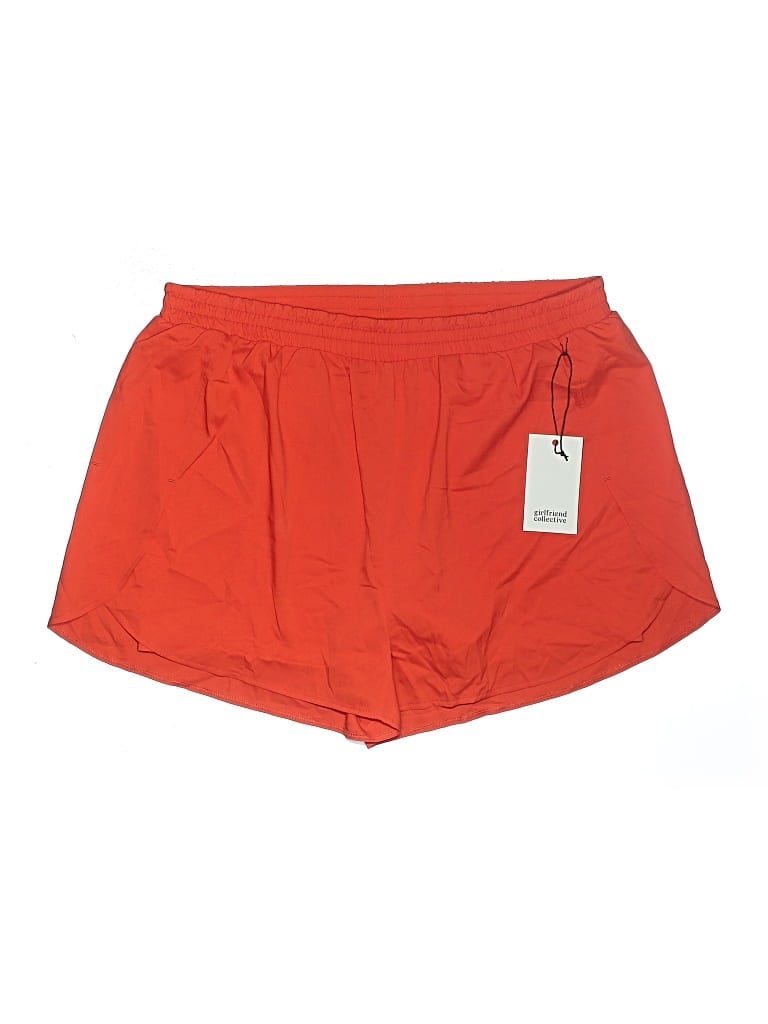 Girlfriend Collective Athletic Shorts In Red