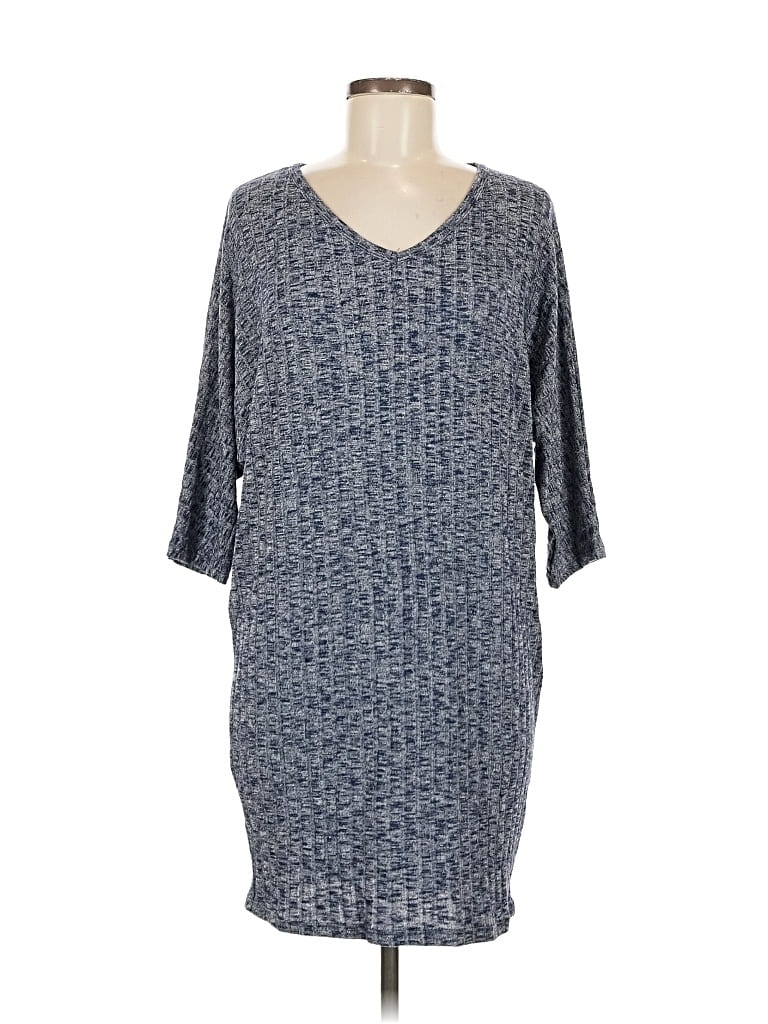 Pre-owned Everly Casual Dress In Gray