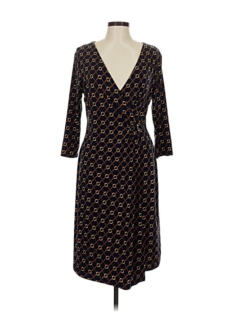 Pre-owned Charter Club Casual Dress In Black