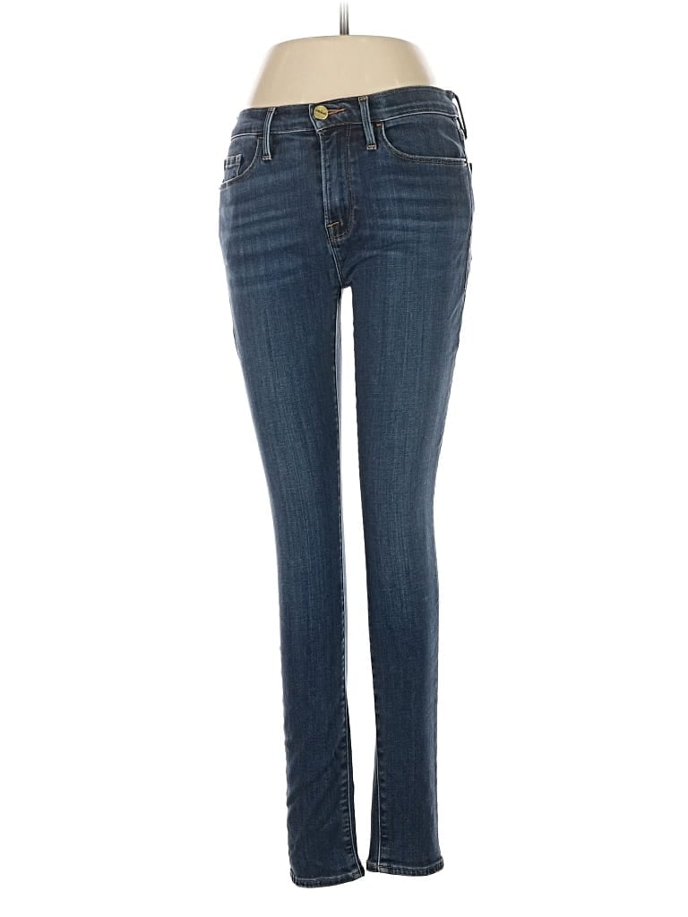 Pre-owned Frame Jeans In Blue