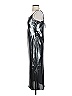 Express 100% Polyester Metallic Silver Cocktail Dress Size S - photo 5