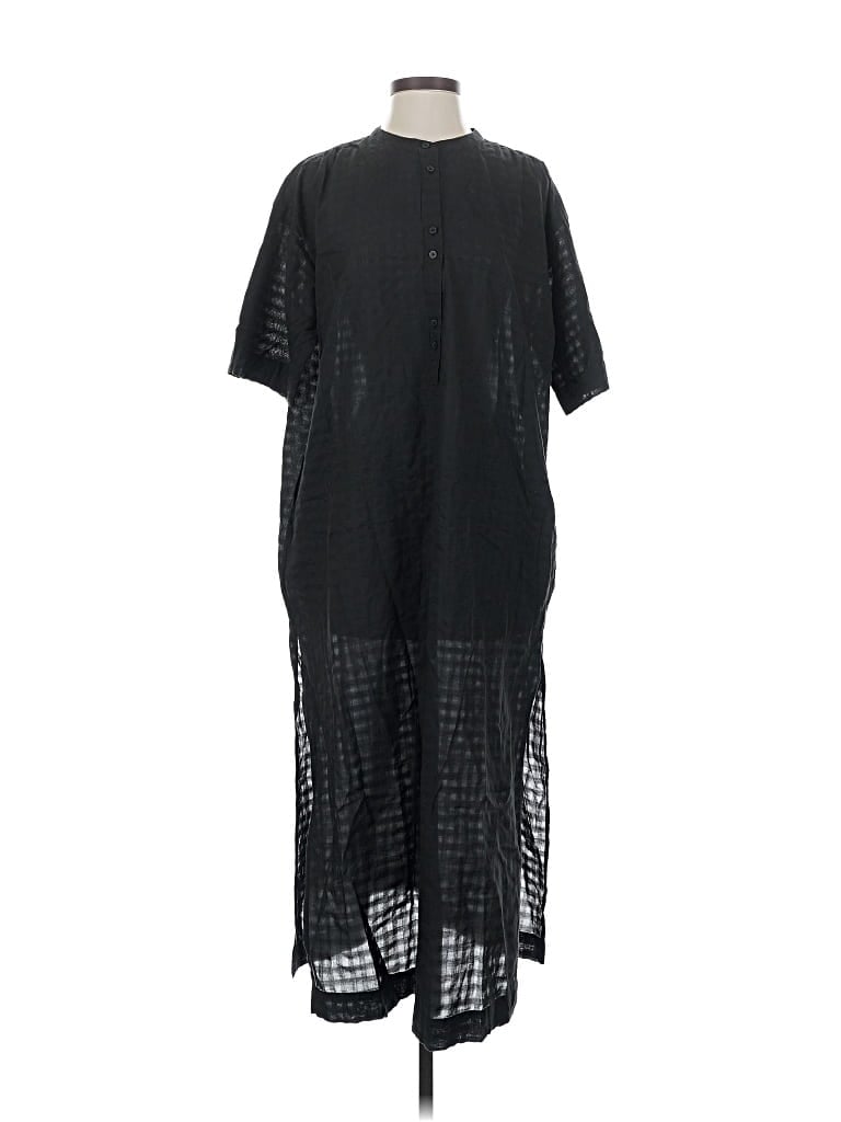 Pre-owned Everlane Casual Dress In Black