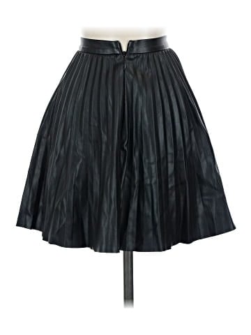 French Connection Faux Leather Skirt (view 2)