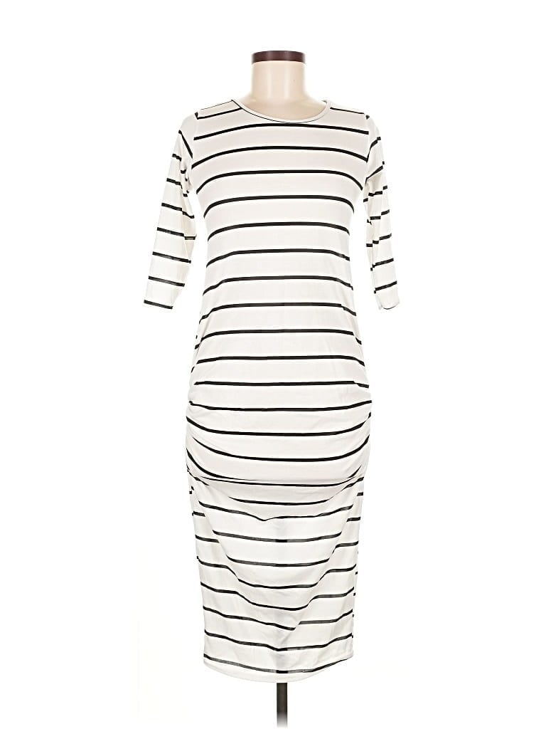 Boohoo Casual Dress In White