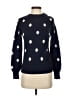 J.Crew Polka Dots Blue Pullover Sweater Size XXS - photo 1
