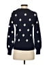 J.Crew Polka Dots Blue Pullover Sweater Size XXS - photo 2