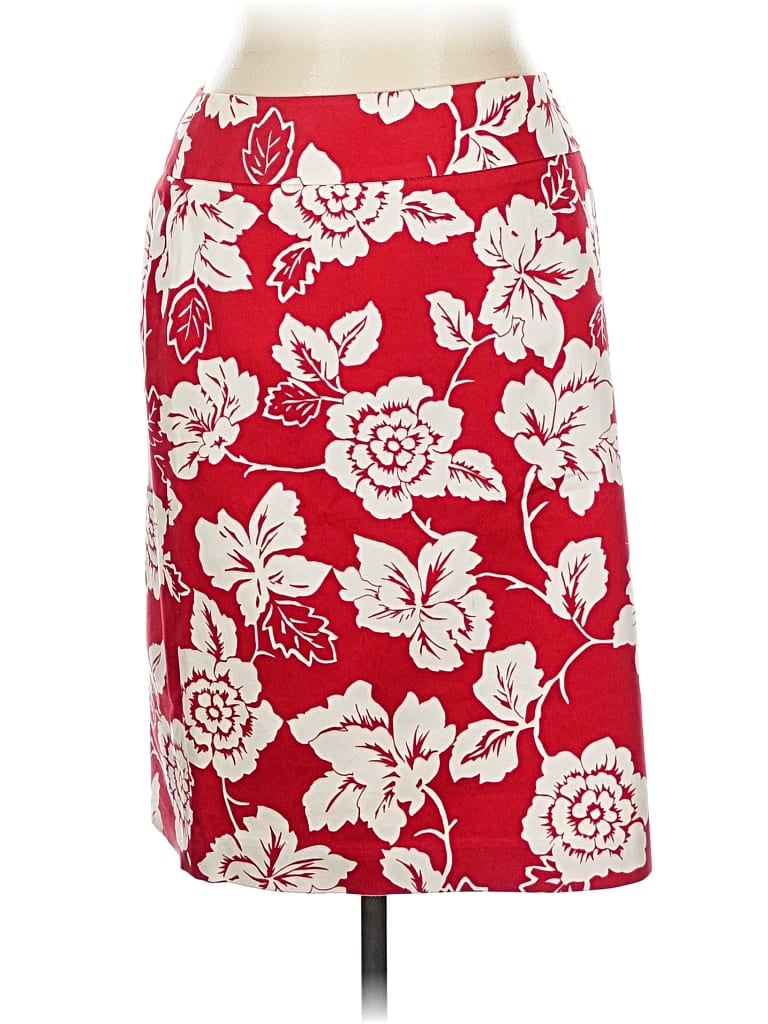 Pre-owned Talbots Casual Skirt In Red