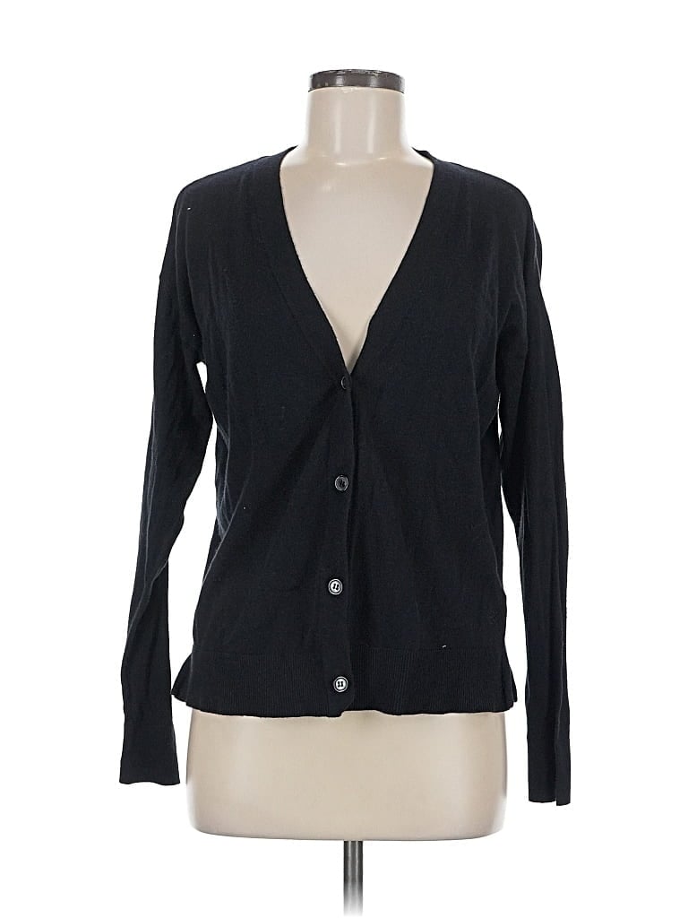 Pre-owned Banana Republic Cardigan Sweater In Black