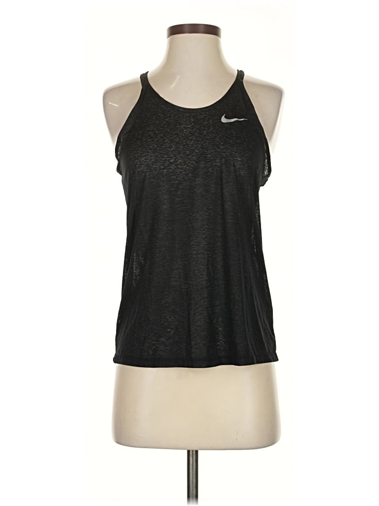 Pre-owned Nike Active Tank Top In Black