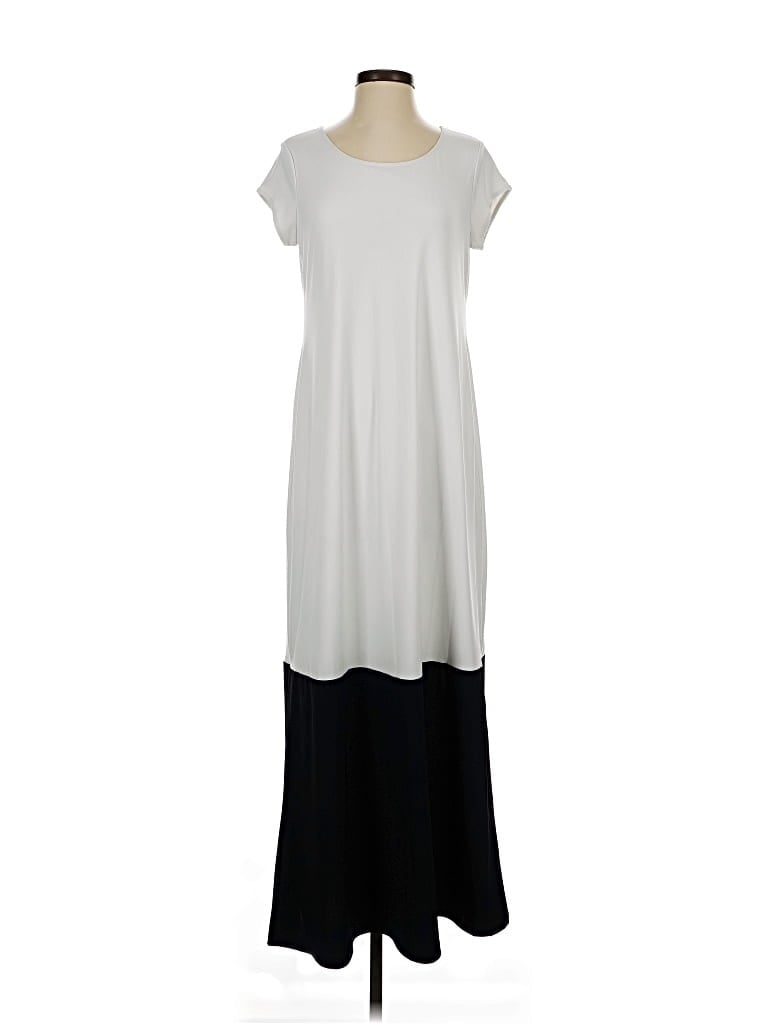 Pre-owned Chico's Casual Dress In White