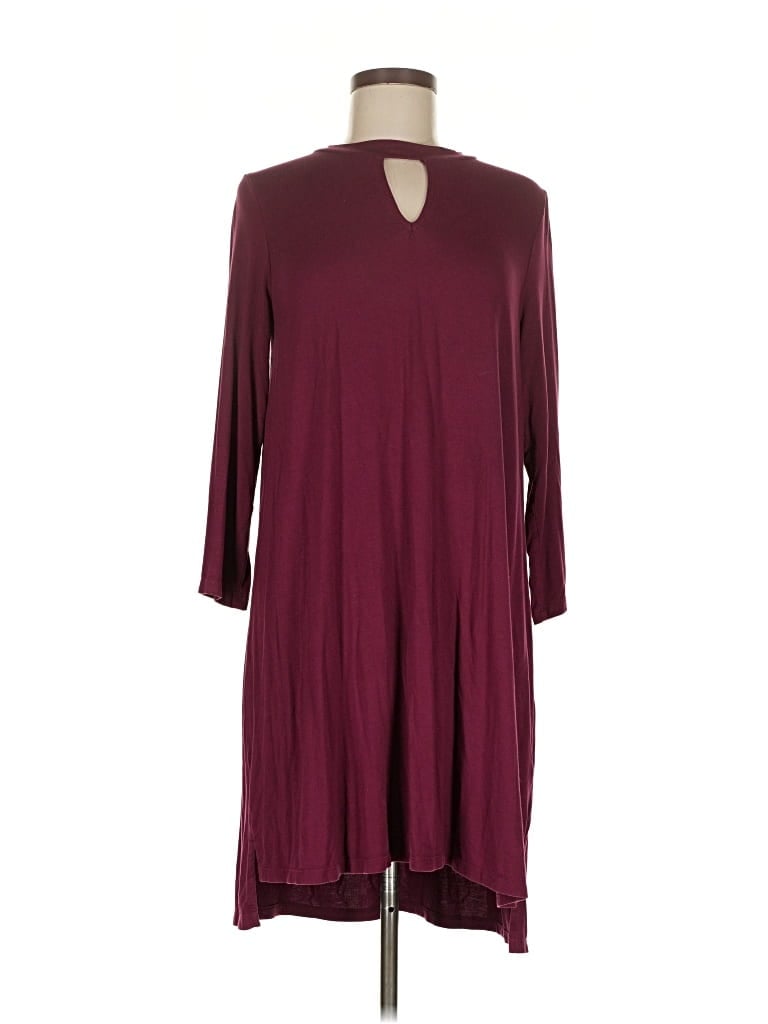 Pre-owned Madison Casual Dress In Burgundy
