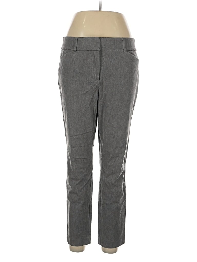 Pre-owned Ann Taylor Loft Outlet Dress Pants In Gray