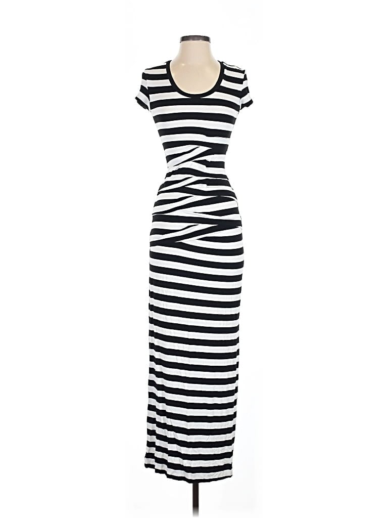 Pre-owned Nicole Miller Casual Dress In Black