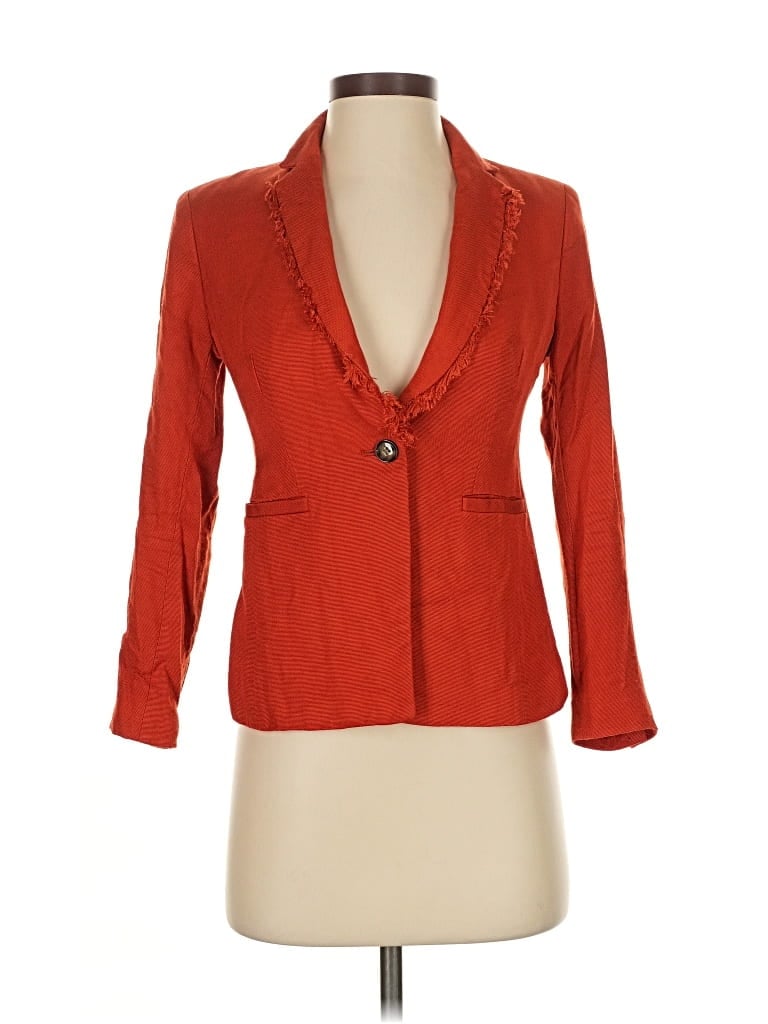 Pre-owned Banana Republic Blazer Jacket In Red