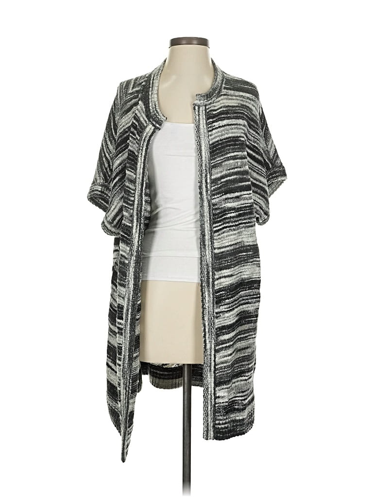 Pre-owned Dknyc Cardigan Sweater In Gray