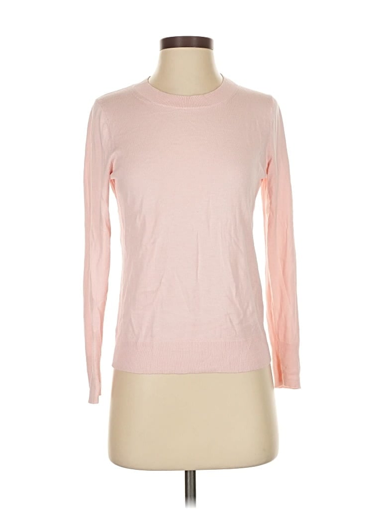 Pre-owned Banana Republic Factory Store Pullover Sweater In Pink
